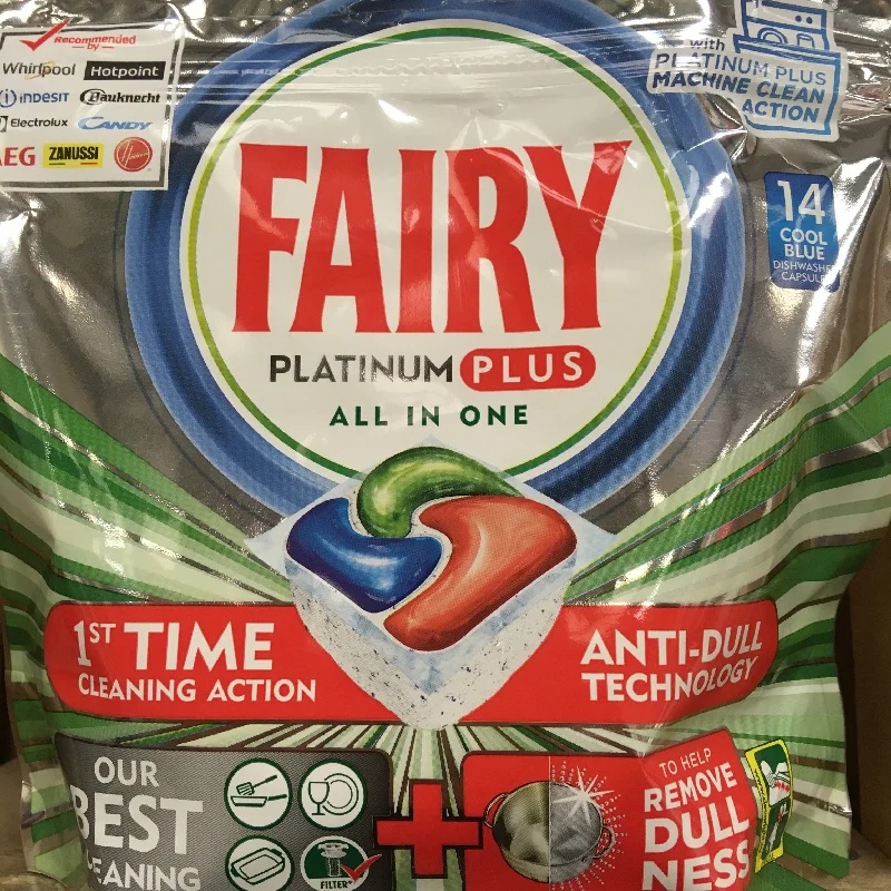  -Anti-slip claw protection raincoat FOR dogs28x Fairy Platinum Plus All In One Dishwasher Tablets (2 Packs of 14)