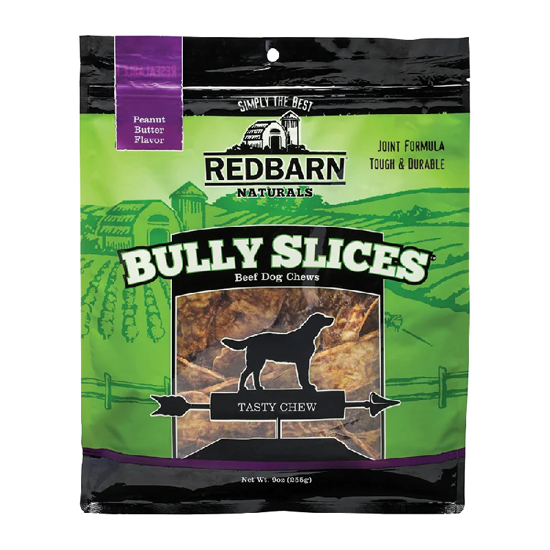- Food for large dogsRedbarn Bully Slices Peanut Butter Flavor 9oz