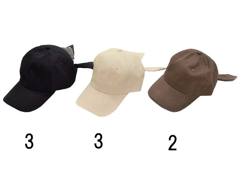 - Dog anti-slip matBack Ribbon Cap