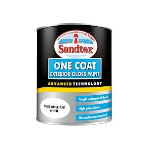 - Teething and chewing toys for puppiesSandtex One Coat Exterior Gloss Paint 750Ml Brilliant White