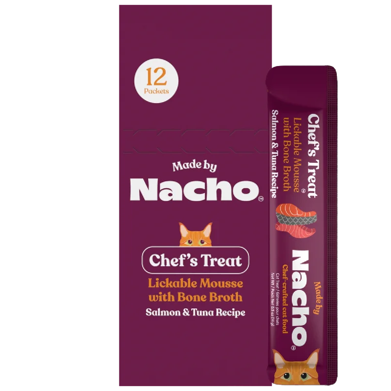 - Deodorizing cat litter tofu litterMade By Nacho Lickable Mousse with Bone Broth Salmon & Tuna Recipe Cat Treats - Deodorizing cat litter tofu litterMade By Nacho Lickable Mousse with Bone Broth Salmon & Tuna Recipe Cat Treats