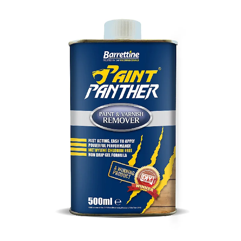 - Air box TSA certified check-inBarrettine Paint Panther Paint & Varnish Remover 500ml