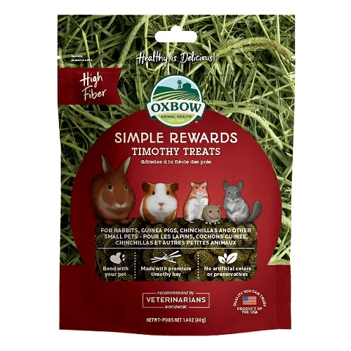 - Automatic induction pet water dispenserSimple Rewards - Small Animal Treat - Timothy - 1.4 oz