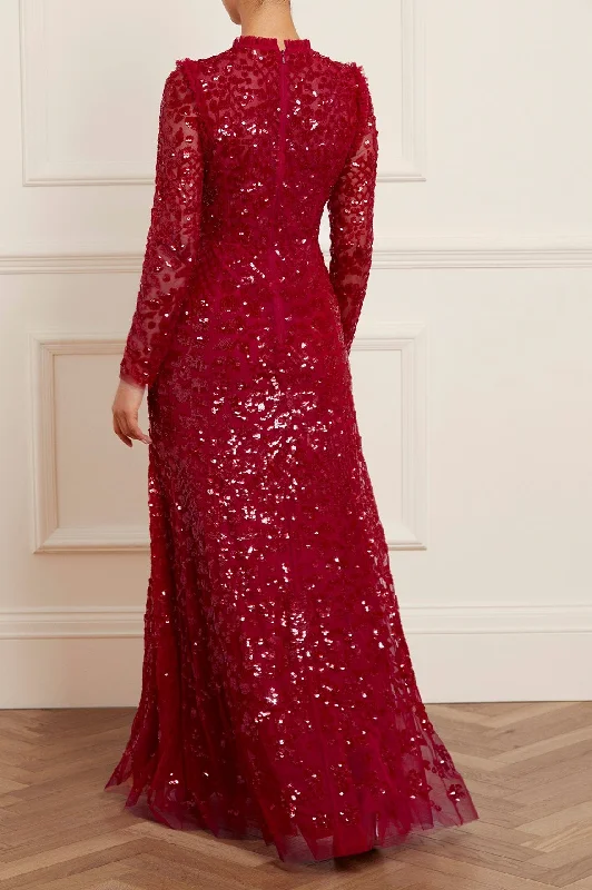 Aurelia Long Sleeve Gown