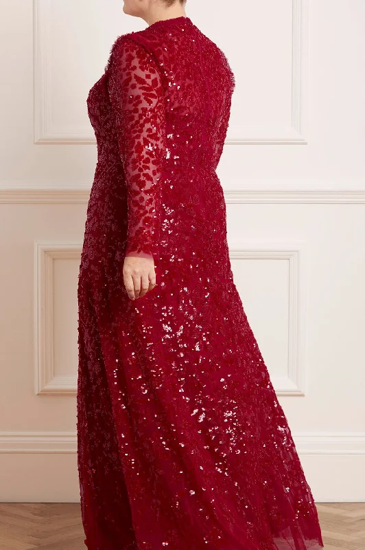 Aurelia Long Sleeve Gown