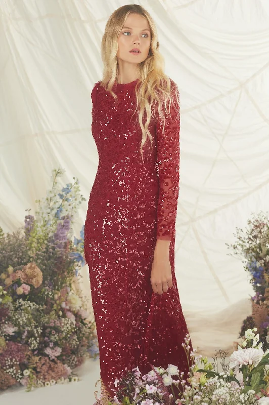 Aurelia Long Sleeve Gown