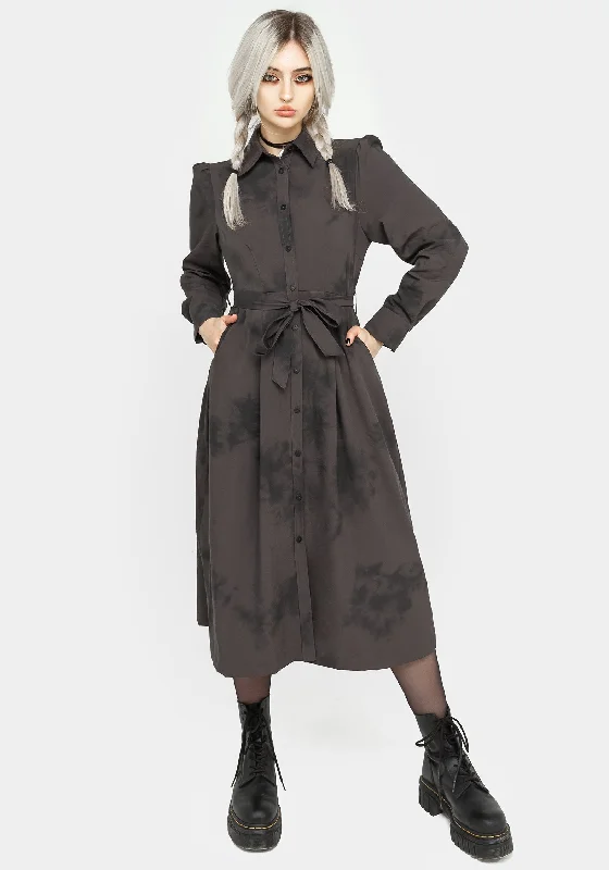 Carya Midi Shirt Dress