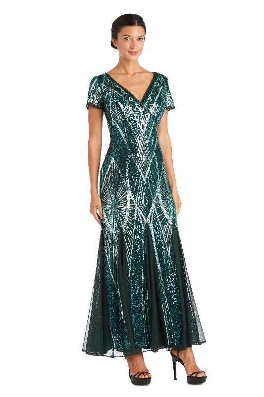 R&M Richards 7515 Long Mother Of The Bride Dress