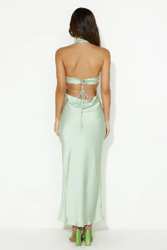 Say I Do Maxi Dress Sage