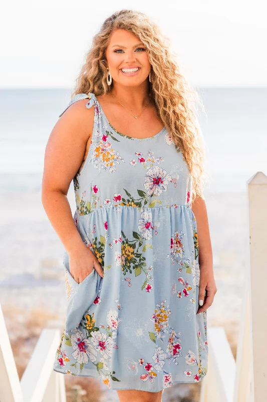 Reign In Summer Dress, Blue