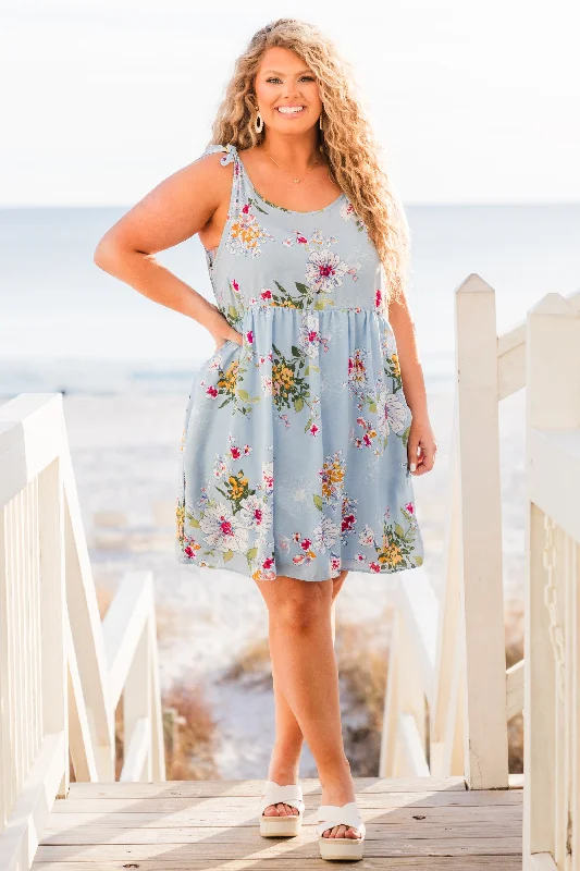 Reign In Summer Dress, Blue