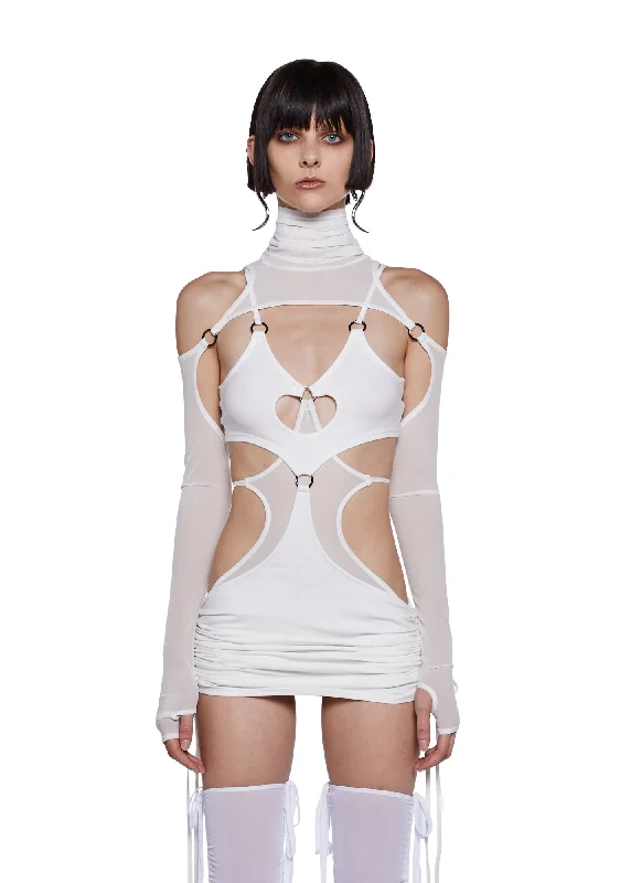 Tempo Cut-Out Dress And Shrug Set