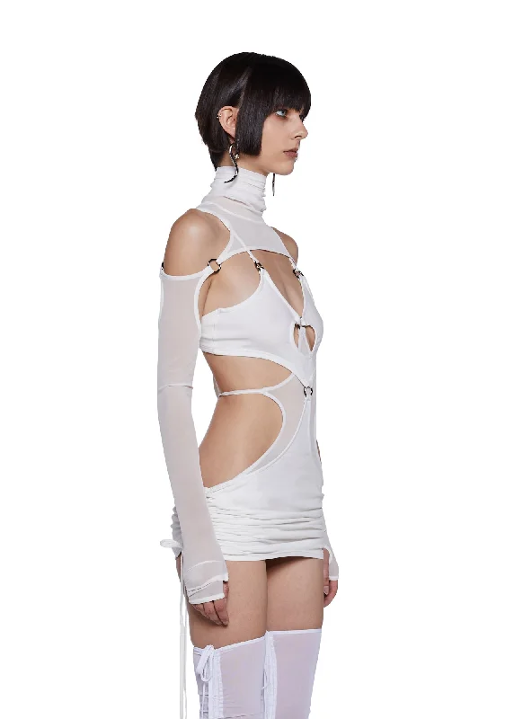 Tempo Cut-Out Dress And Shrug Set