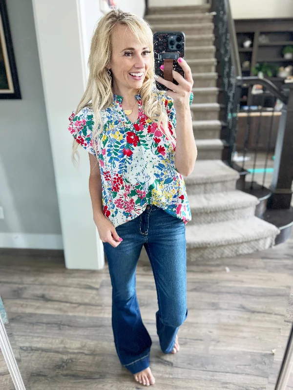 Floral Impressions Blouse