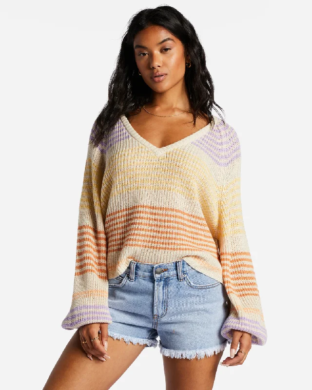 Under The Sun Sweater - Light Melon