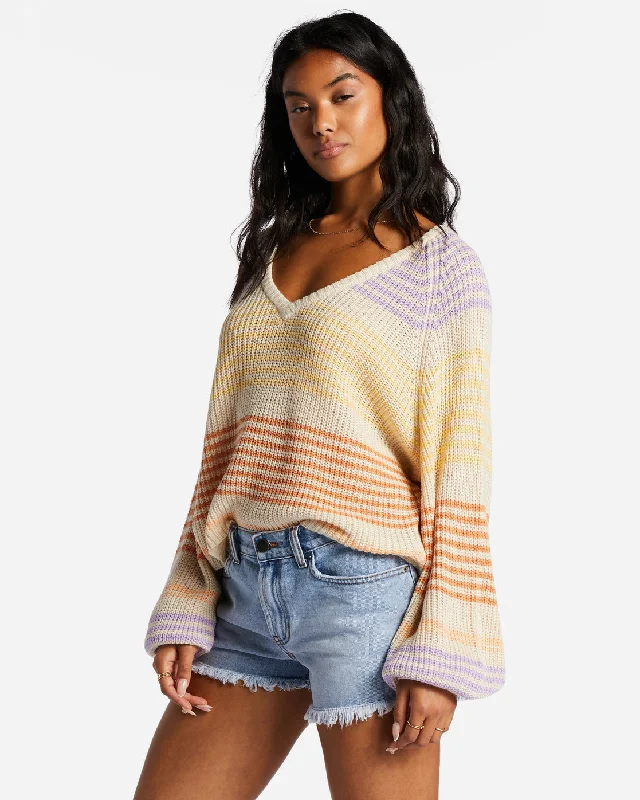 Under The Sun Sweater - Light Melon