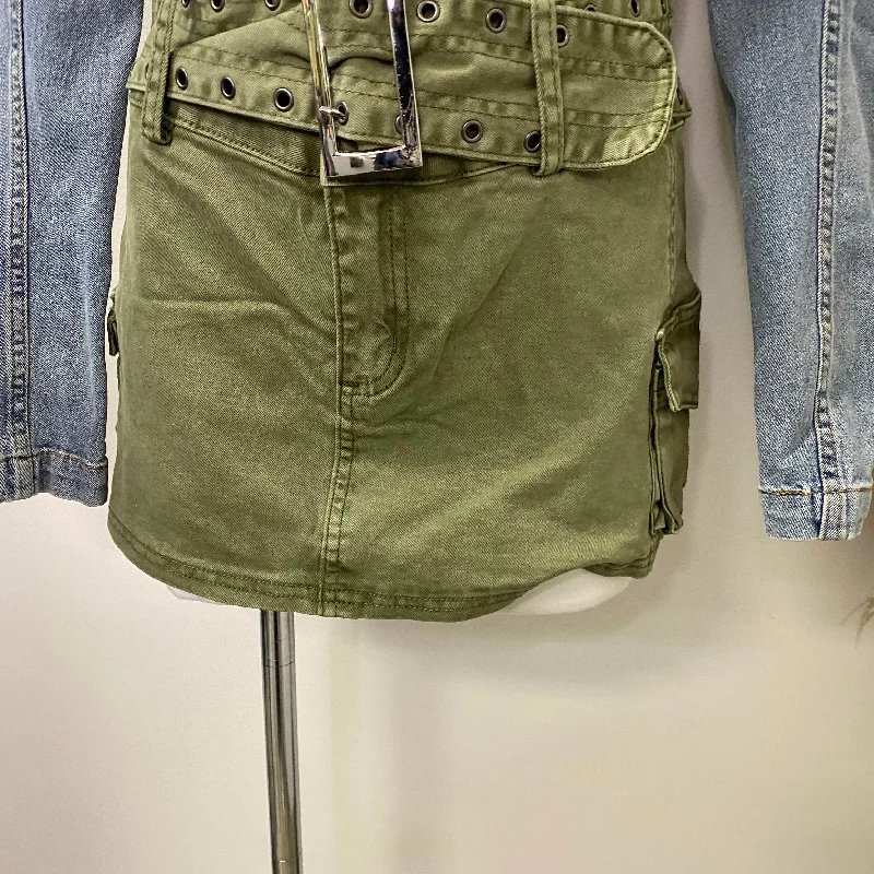 Cassandra Mini Skort-Olive