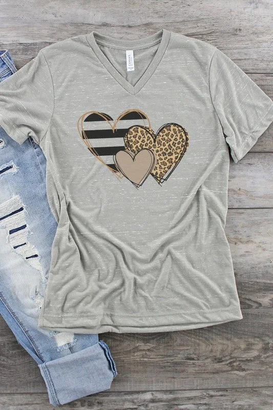 Triple Heart Tee