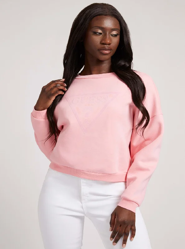 Eco Pink Juliane Logo Jumper