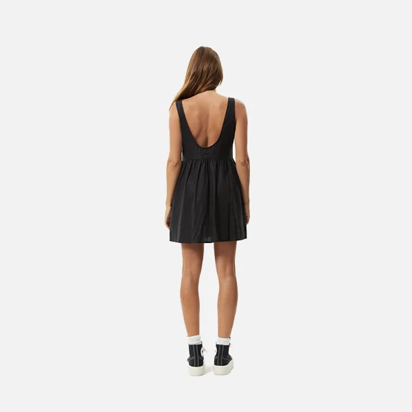 Afends Jesse Hemp Mini Dress - Black