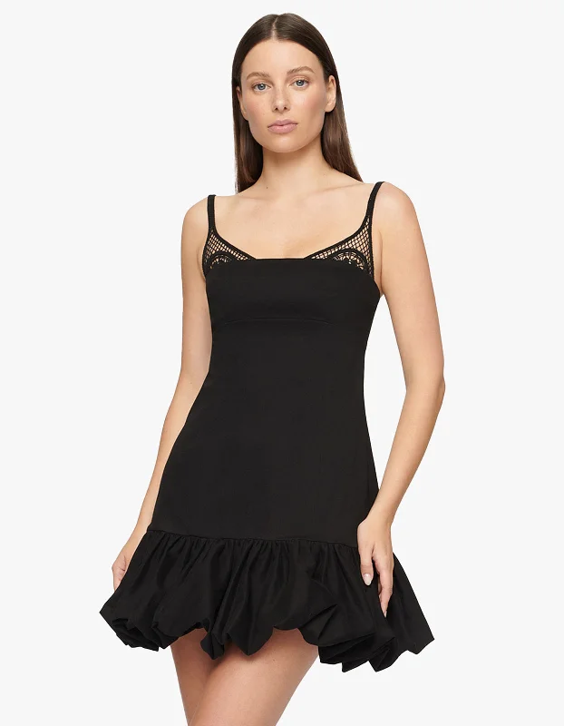 Daisy Mini Dress - Black