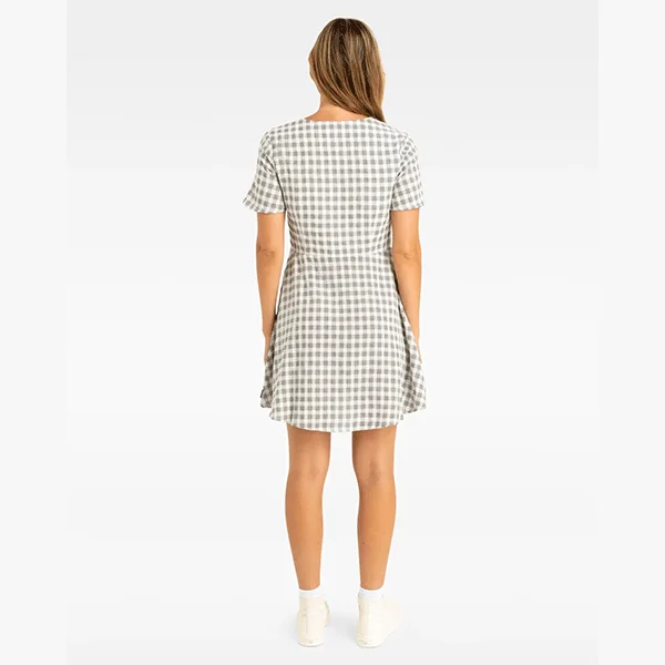 Hurley Check Mini Dress - Eiffel Tower