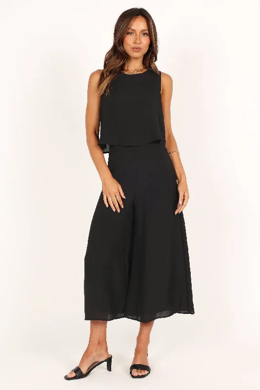 Femme Jumpsuit - Black