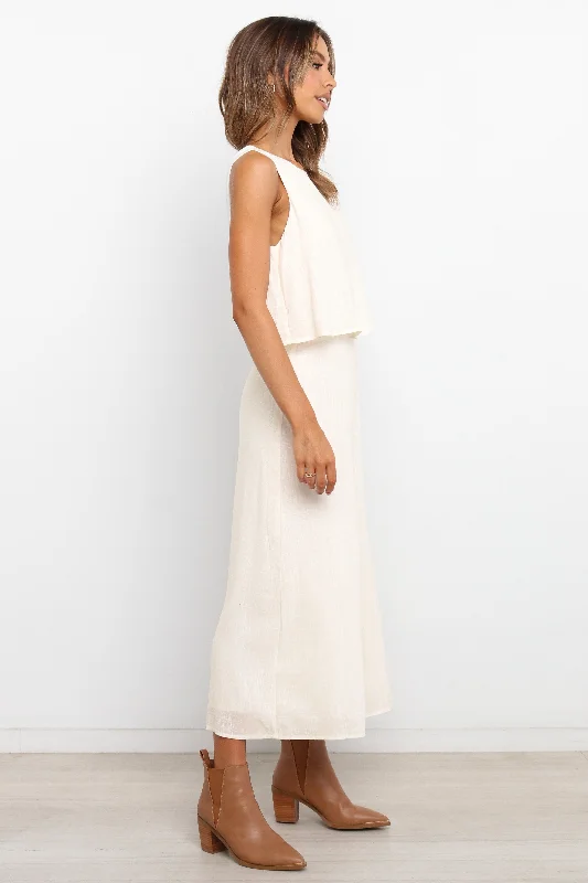 Femme Jumpsuit - White