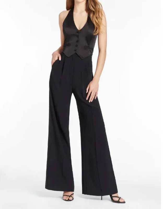 Isadore Jumpsuit In Black