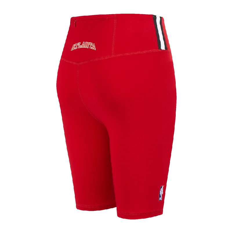 NBA ATLANTA HAWKS CLASSIC WOMEN'S BIKE SHORT (RED)