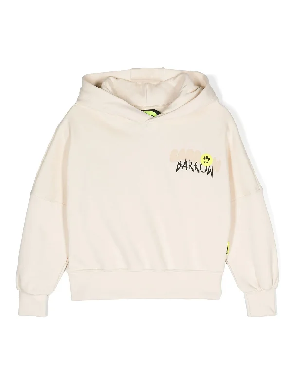 Sweatshirt in beige cotton