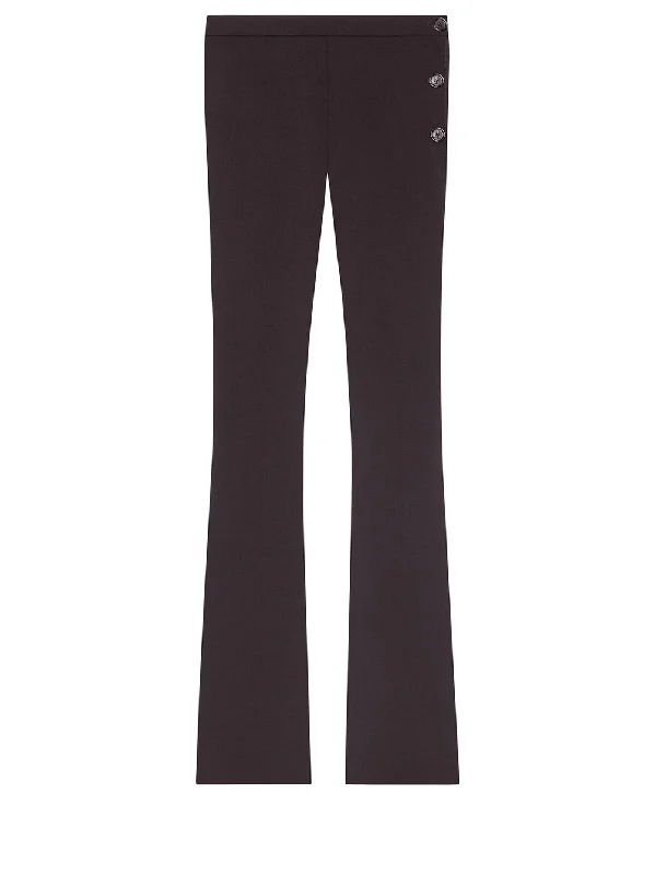 Oblique Tailored Wool Pants