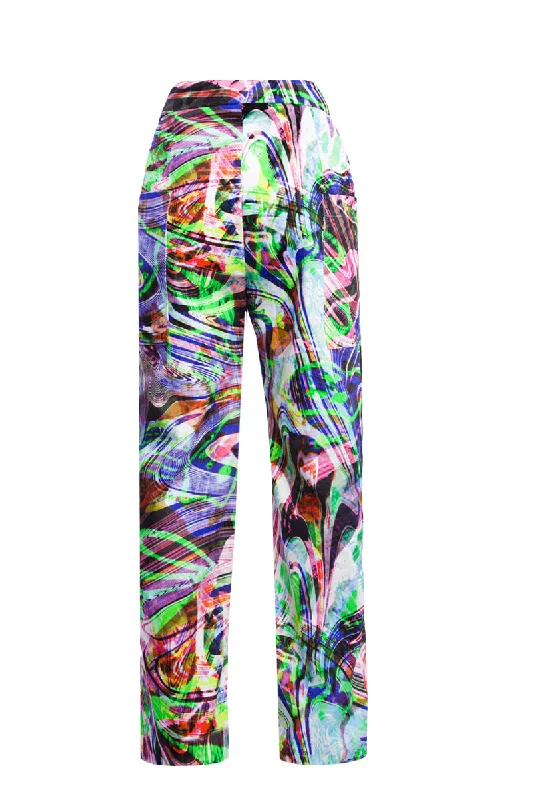 EVERGREEN PRINTED PANTS