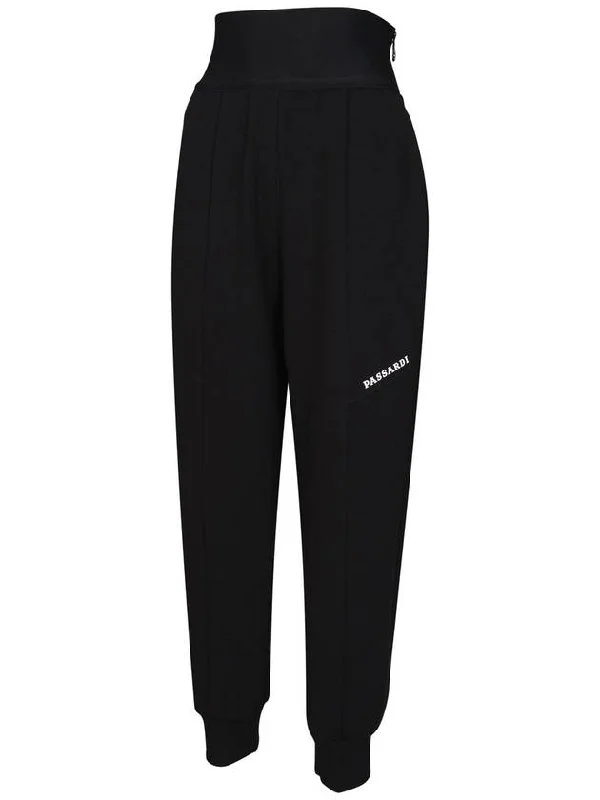 Slit line jogger pants BK