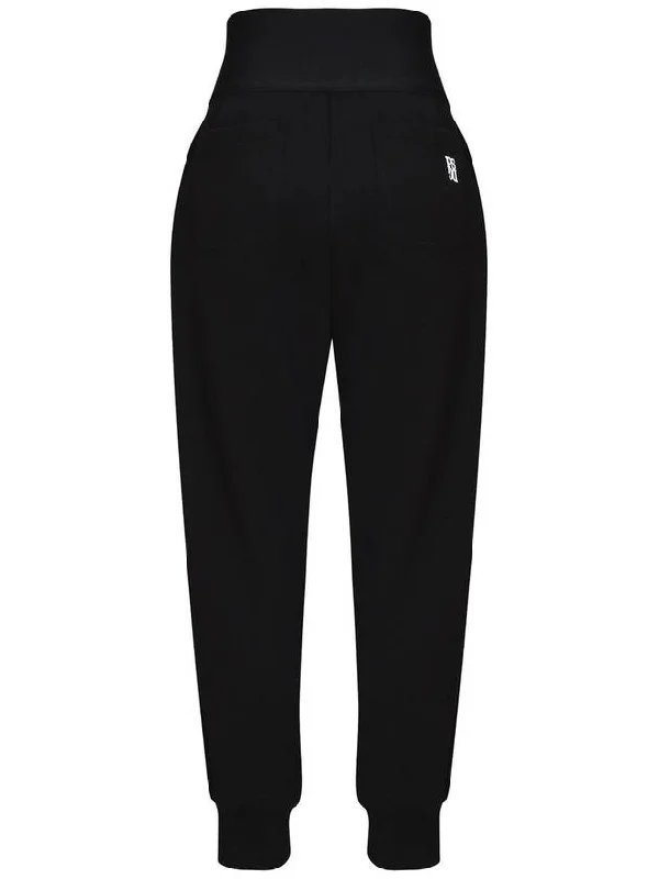 Slit line jogger pants BK