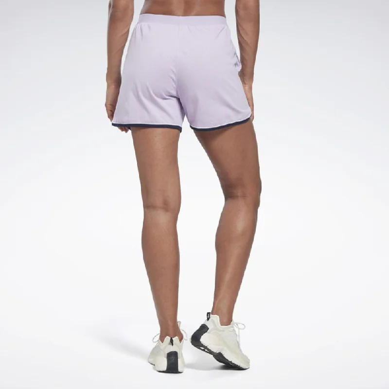 Reebok Apparel Women Reebok Identity Shorts PUROAS