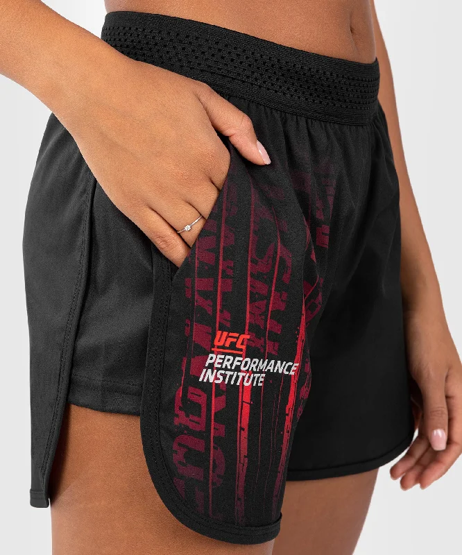 UFC Venum Performance Institute 2.0 Women’s Performance Short - Black/Red