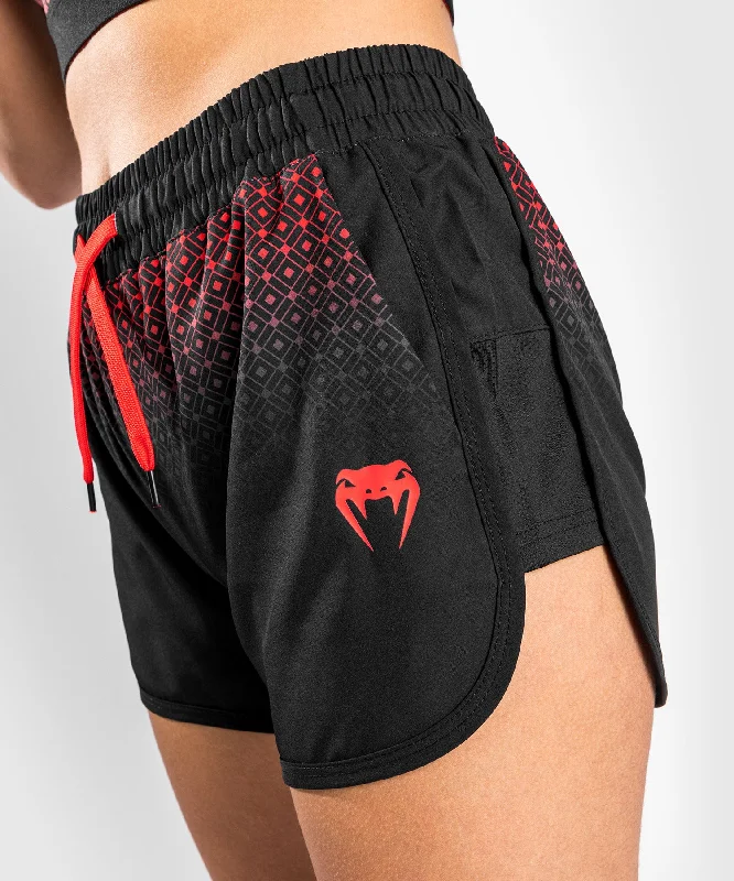 UFC Venum Performance Institute Training Short - For Women - Black/Red