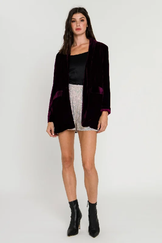 Velvet Blazer