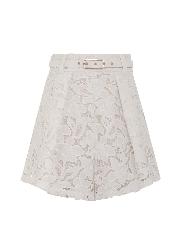 Natura Lace Short Ivory