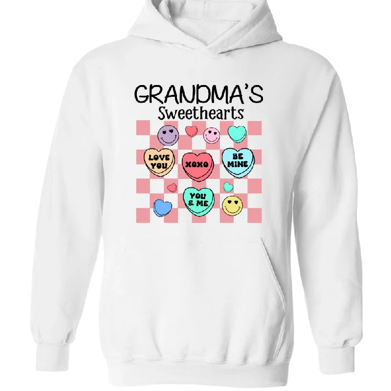 Personalized grandma sweethearts xoxo valentine ntd Hoodie