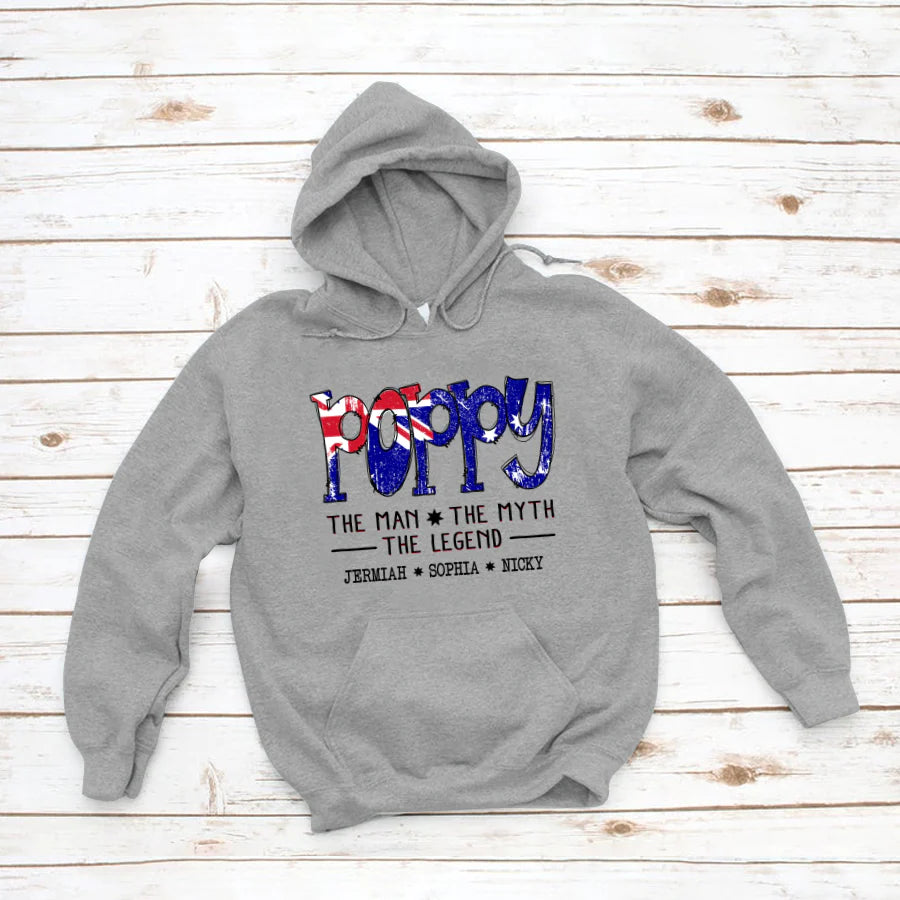 Poppy The Man The Myth The Legend Art CTL94 Hoodie