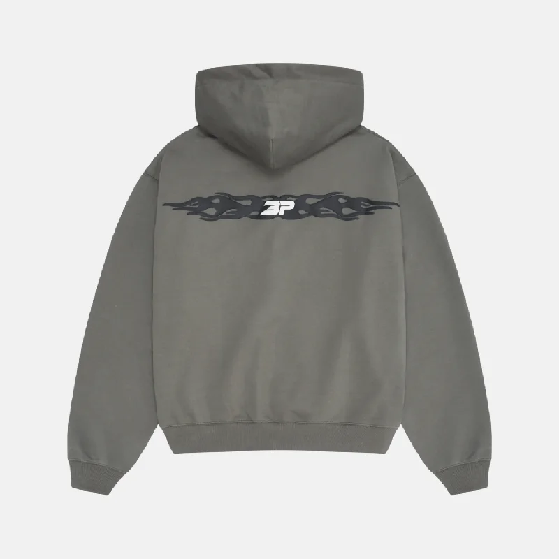 Broken Planet Chaos Hoodie - Gun Metal Gray