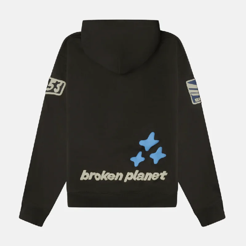 Broken Planet Escape To The Future Hoodie - Soot Black