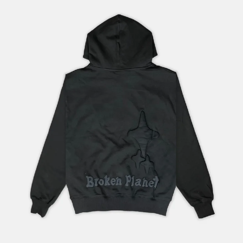 Broken Planet Out Of The Shadows Hoodie - Midnight Black