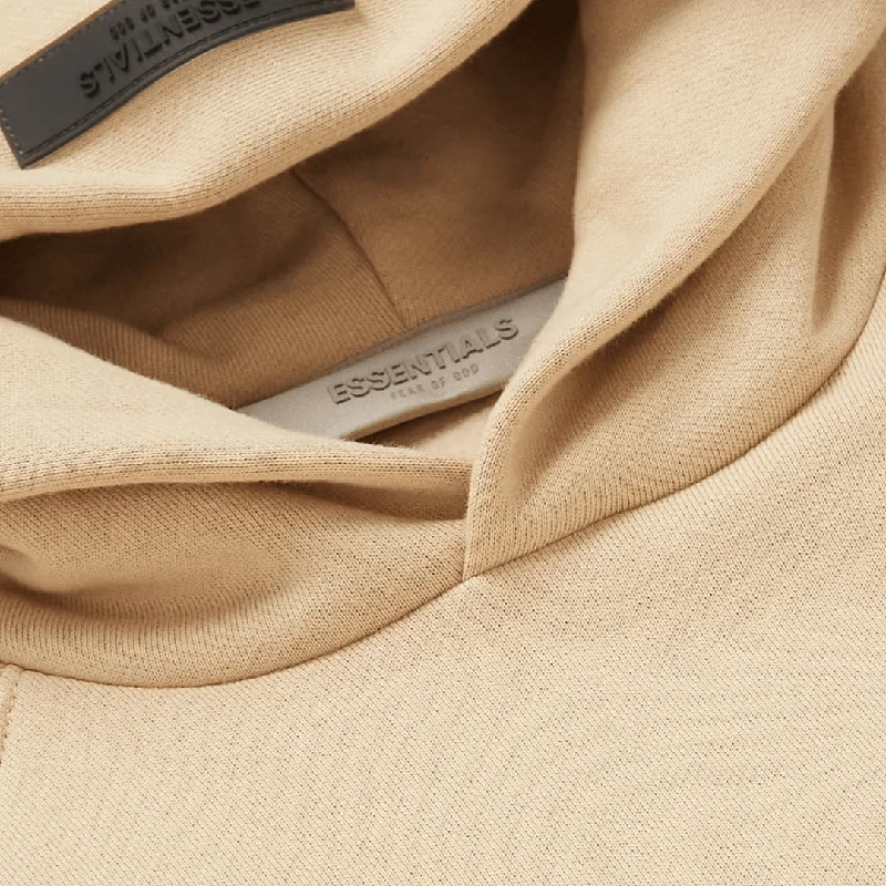 Fear Of God Essentials Basics Hoodie - Sand