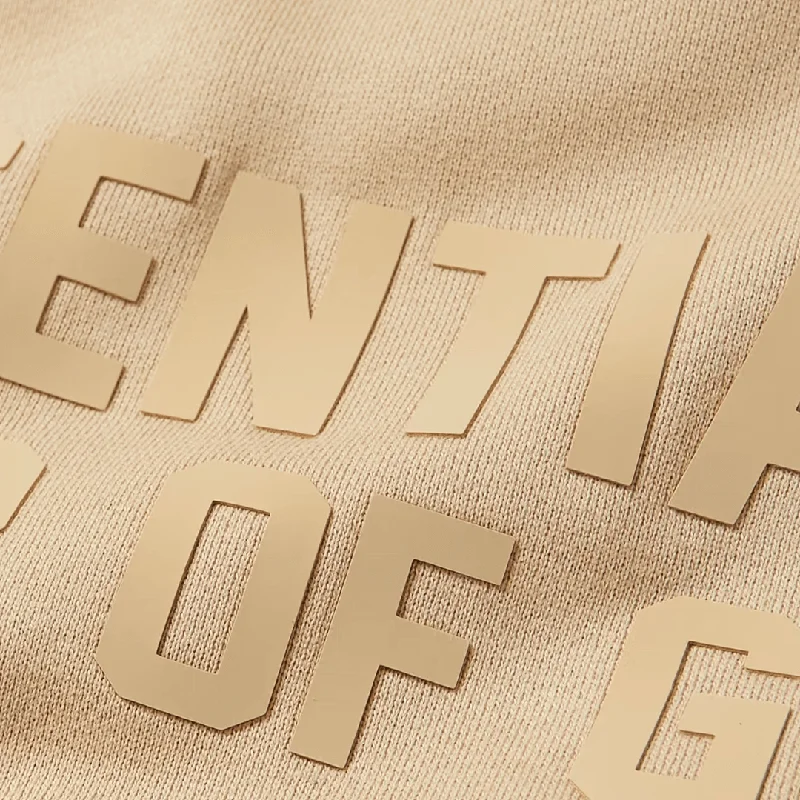 Fear Of God Essentials Basics Hoodie - Sand