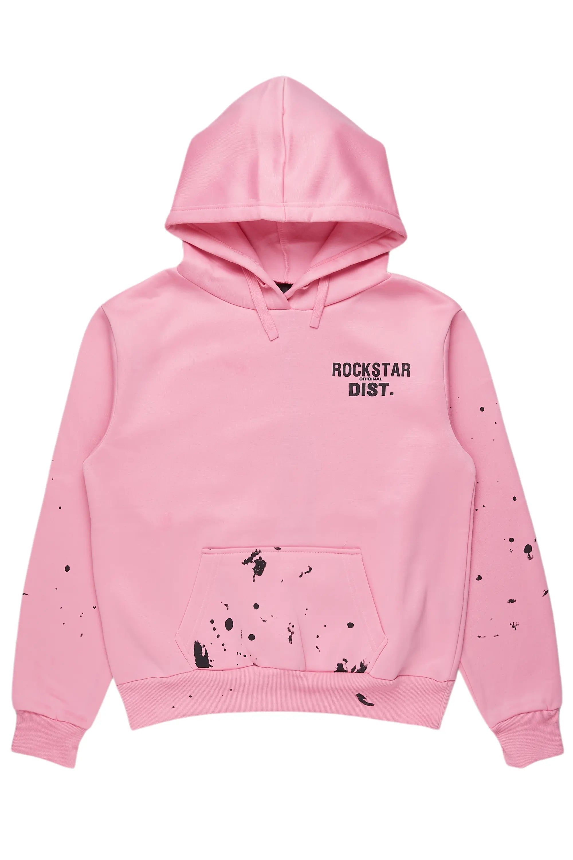 Nylia Pink Oversized Hoodie