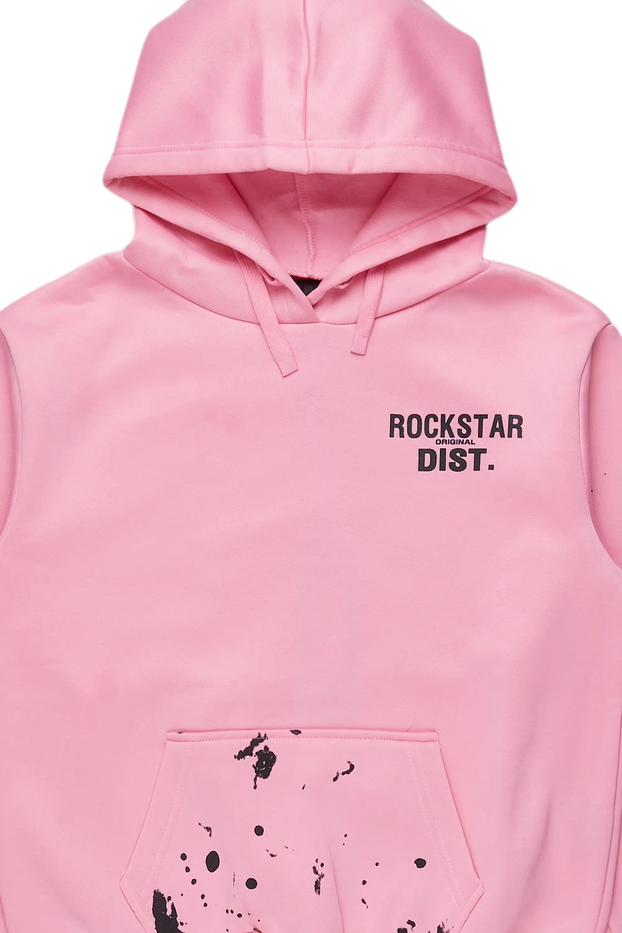 Nylia Pink Oversized Hoodie