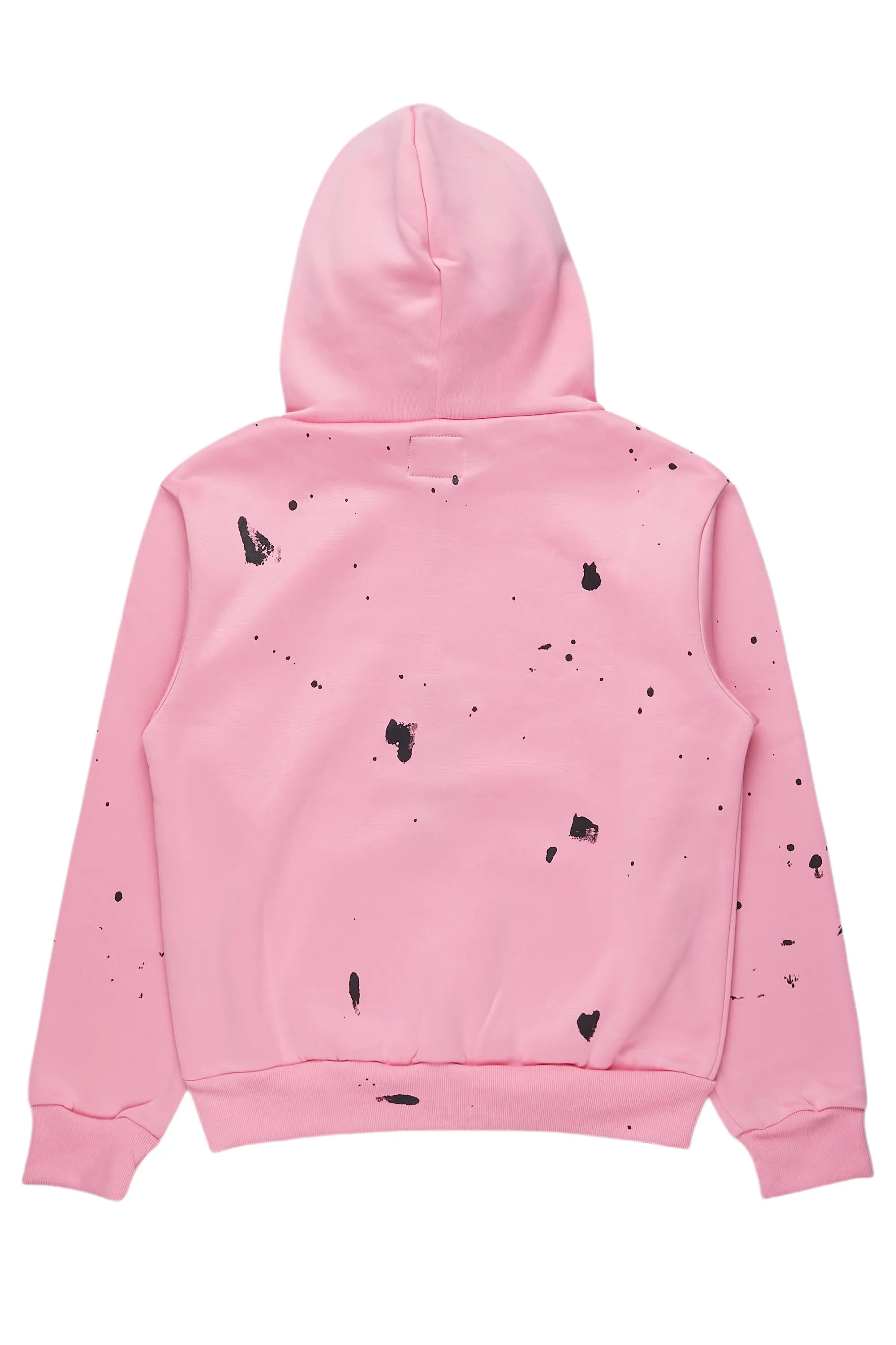 Nylia Pink Oversized Hoodie